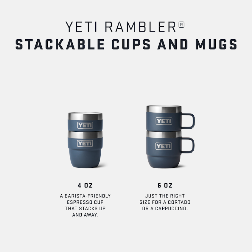 YETI Rambler® 4 oz (118 ml) Stackable Cups Rescue Red